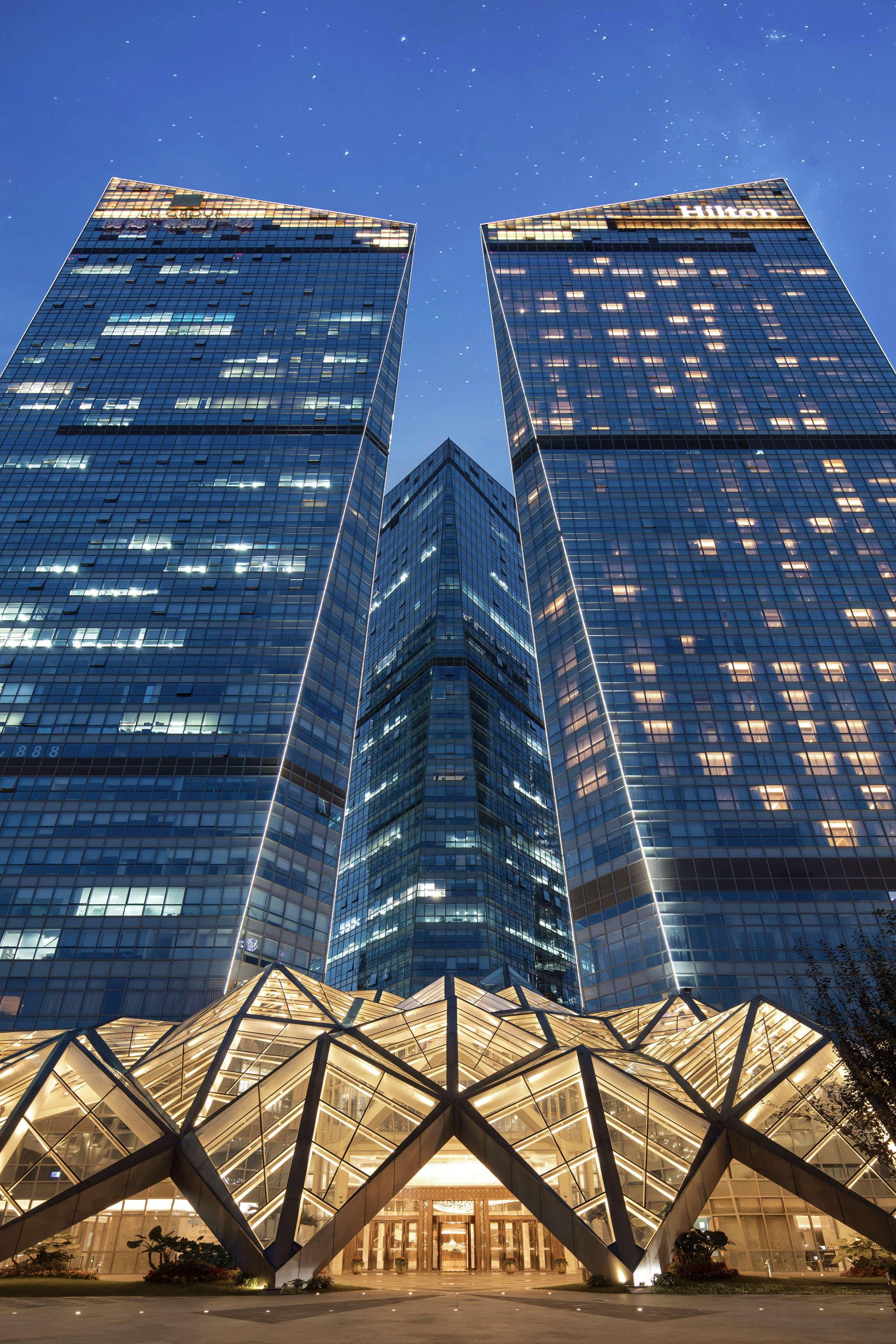 Hotel Hilton Chengdu Exterior foto